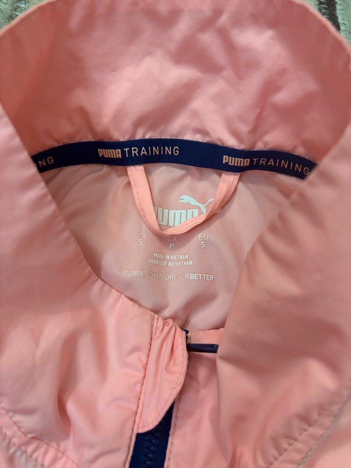 Puma Kadın Pembe Yarım Fermuarlı rüzgarlık - Görsel 2