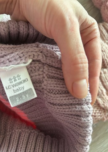 Çocuk Örgü Bere, Eldiven ve Boyunluk Seti - Görsel 2