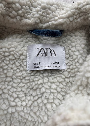 Kürklü çocuk  Denim Ceket - Görsel 3