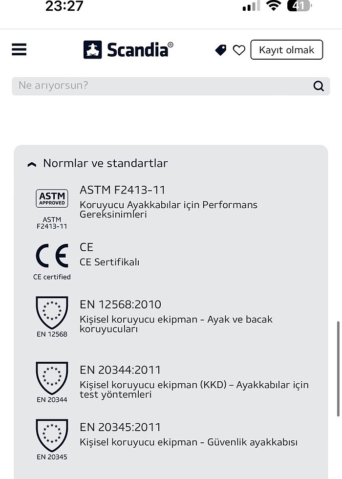 Scandia Safety bot - Görsel 5