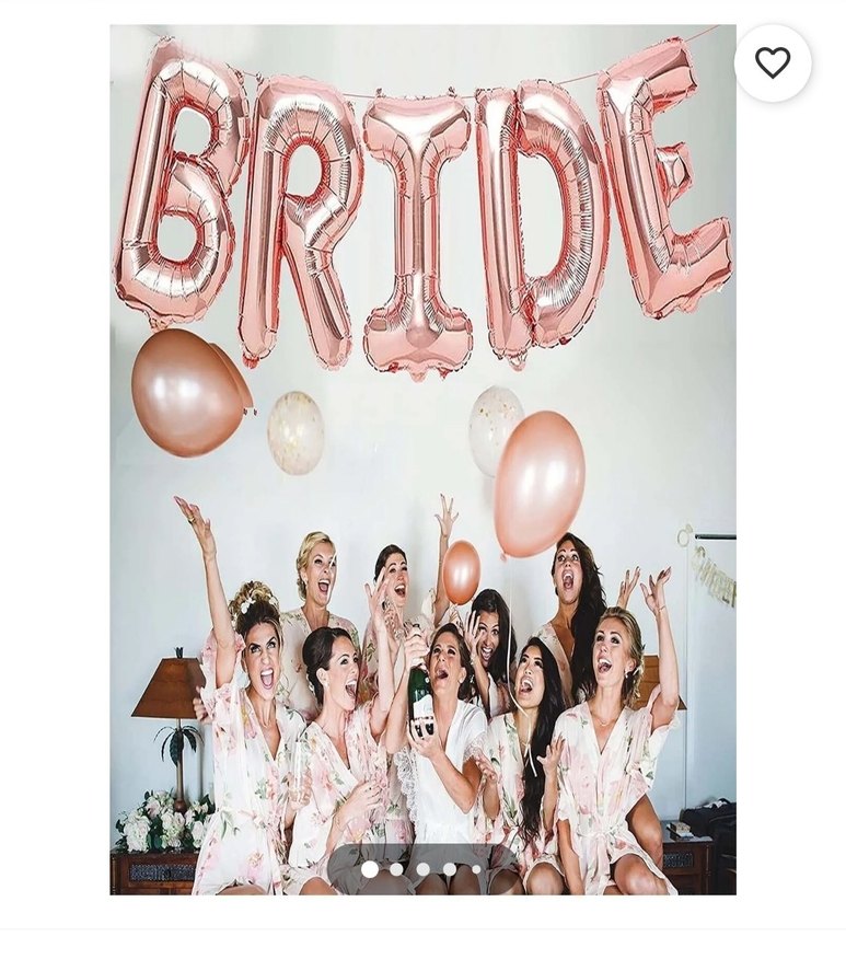 bride balon - Görsel 5