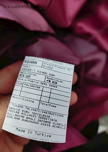 Parlak Mor Kadın Deri Uzun Yağmurluk - Görsel 8