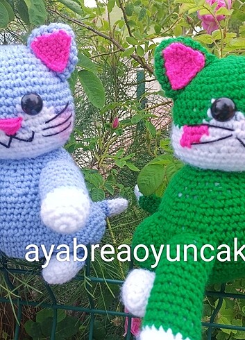 Beden Amigurumi örgü oyuncak kedi