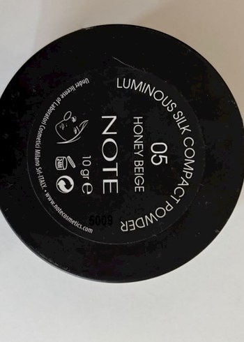 Siyah Note Pudra - Görsel 3