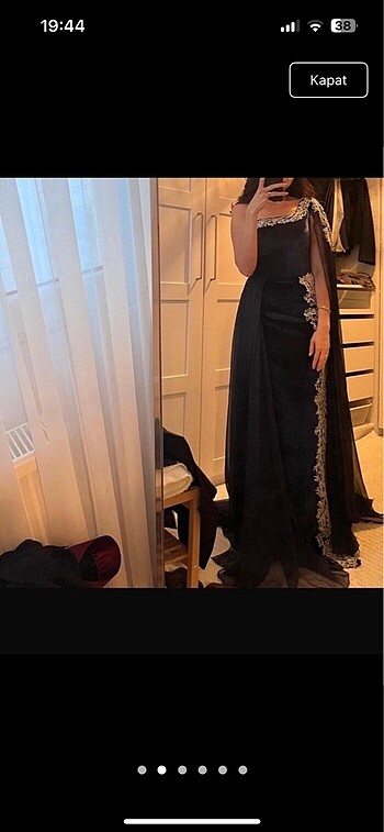 s Beden Lacivert kına kaftan elbise aysira model Bindallı