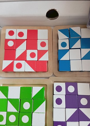 Fisher Price Q.bitz Görsel Beceri Küpleri 4'lü Set