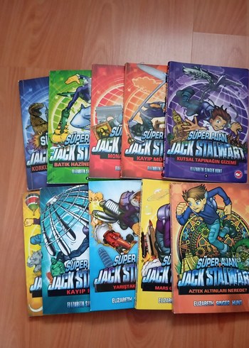 Süper Ajan Jack Stalwart Kitap Seti