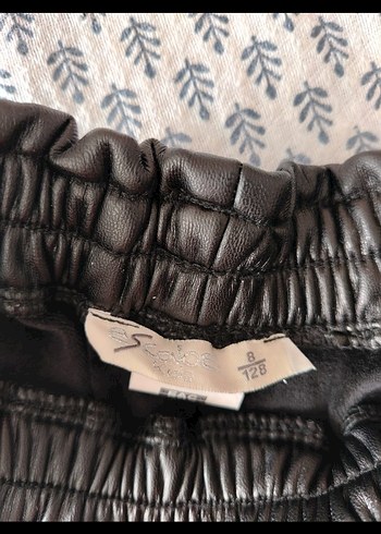 kız çoçuk deri şort - Görsel 3