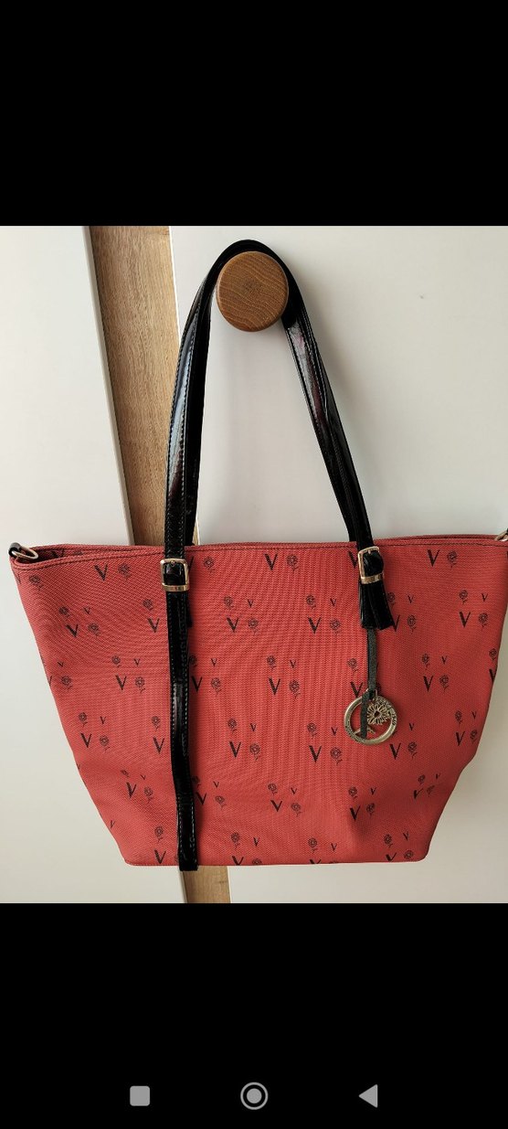 Renkli Baskılı Kadın Omuz Çantası - Görsel 2