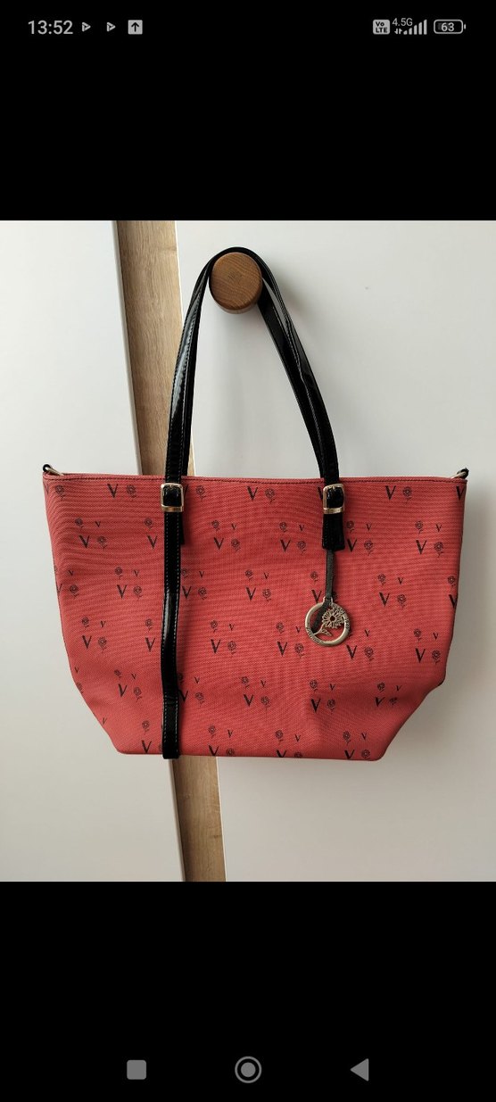 Renkli Baskılı Kadın Omuz Çantası - Görsel 3