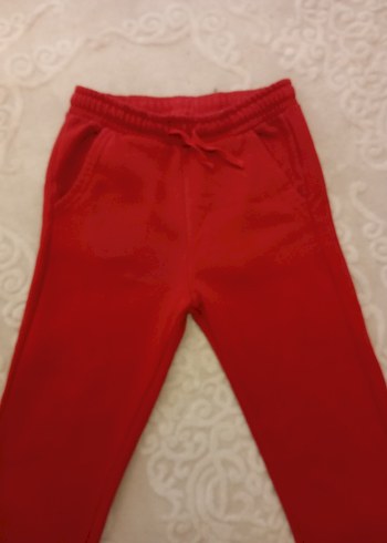 Kırmızı Erkek Çocuk Rahat Eşofman Altı - Görsel 2