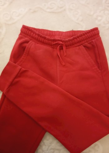 Kırmızı Erkek Çocuk Rahat Eşofman Altı - Görsel 3