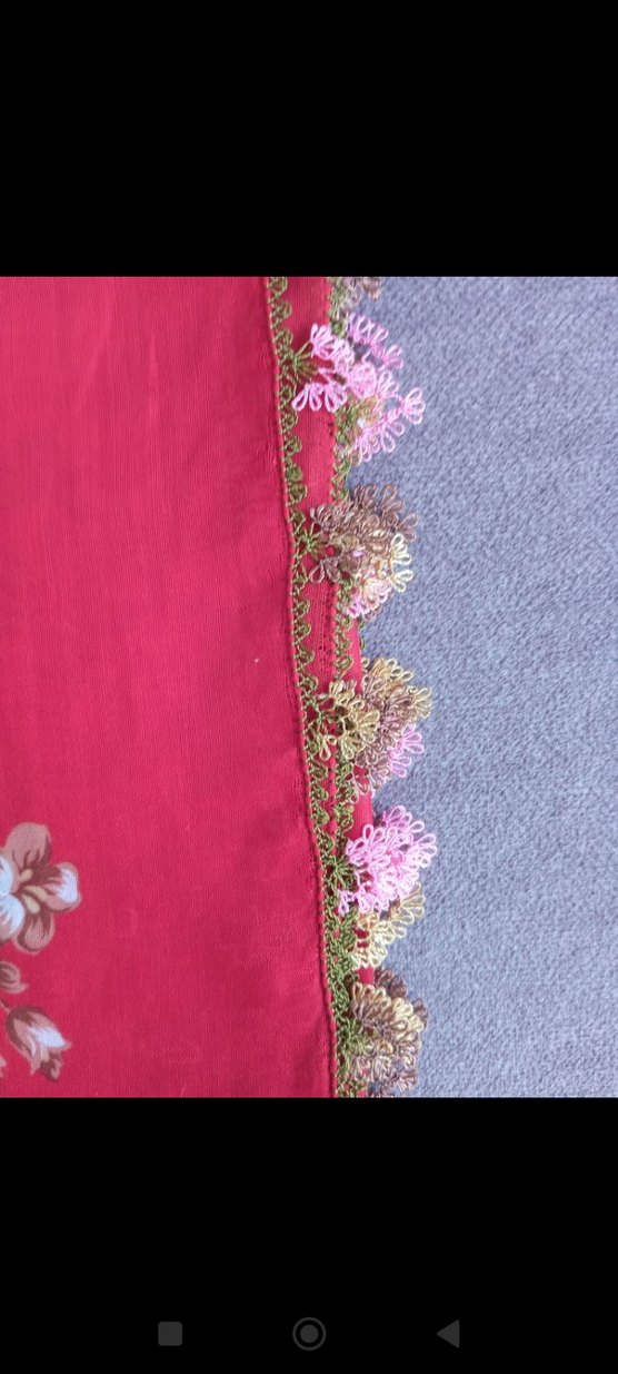 iğne oyası kadın yazma - Görsel 4