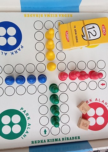 REDKA Kızma Birader Ludo Aile Oyunu - Görsel 3