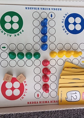 REDKA Kızma Birader Ludo Aile Oyunu - Görsel 4