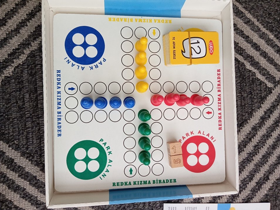 REDKA Kızma Birader Ludo Aile Oyunu - Görsel 2