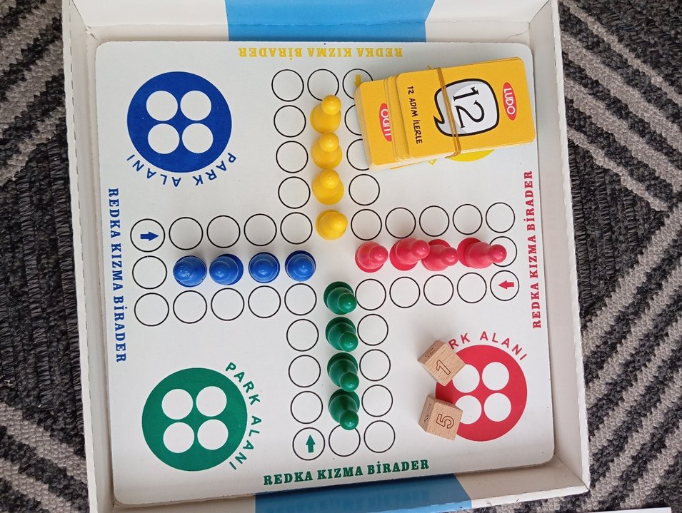 REDKA Kızma Birader Ludo Aile Oyunu - Görsel 3