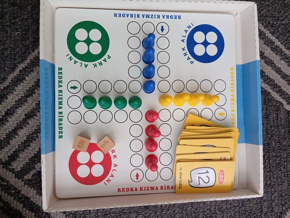 REDKA Kızma Birader Ludo Aile Oyunu - Görsel 4