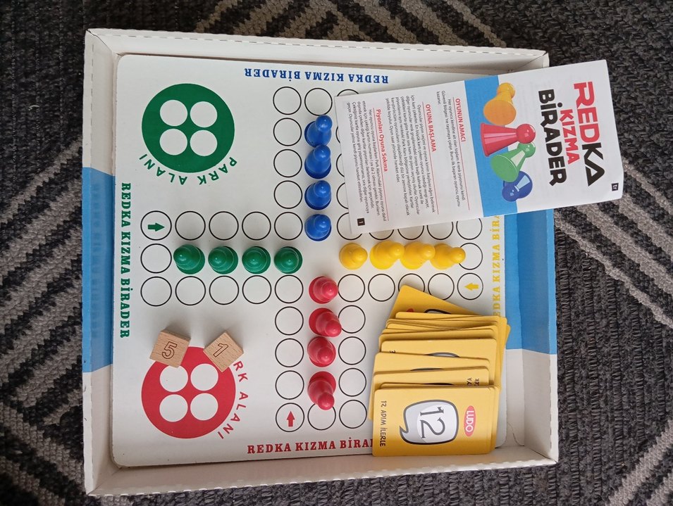 REDKA Kızma Birader Ludo Aile Oyunu - Görsel 5