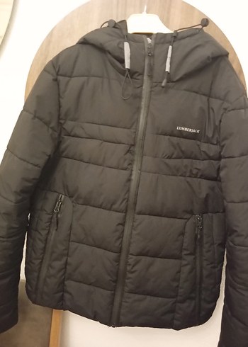 Siyah Fermuarlı erkek çoçuk Kışlık Mont - Görsel 2