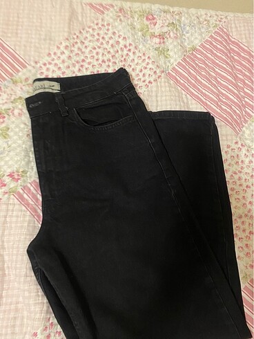 Zara siyah mont jean pantolon