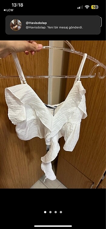 zara beyaz crop
