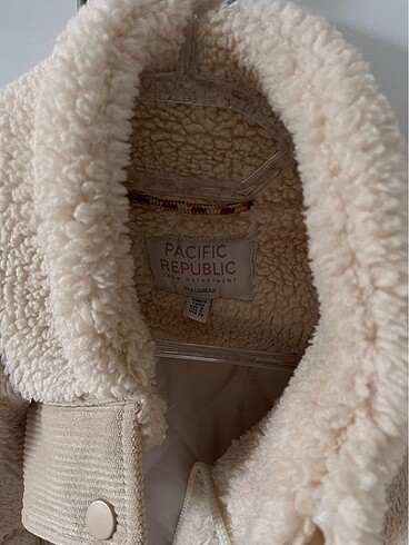 s Beden camel Renk pull and bear peluş mont