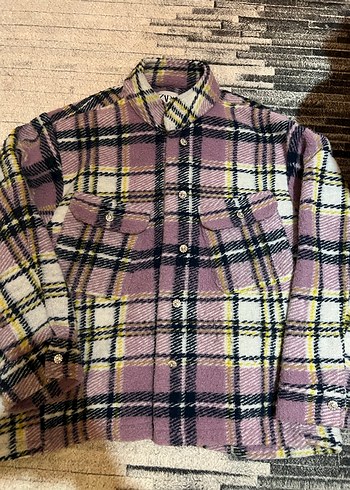 Kadın Çok Renkli Düğmeli Uzun Kollu kaban - Görsel 2