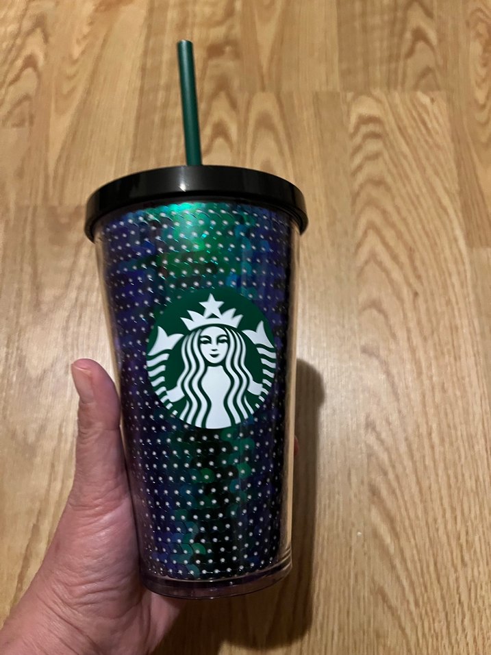 Starbucks Siyah Kapaklı Bardak - Görsel 2