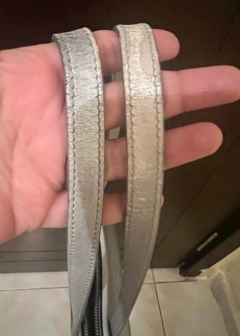 Beymen Gri Deri Kadın El Çantası - Görsel 3