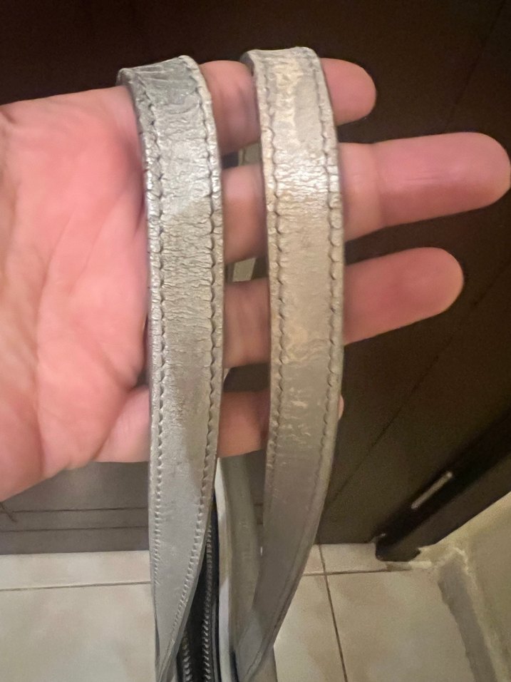 Beymen Gri Deri Kadın El Çantası - Görsel 3