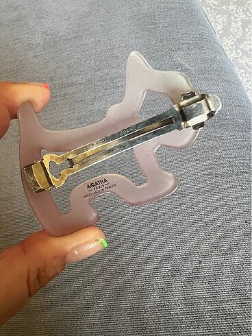  Beden çeşitli Renk Agatha orijinal toka