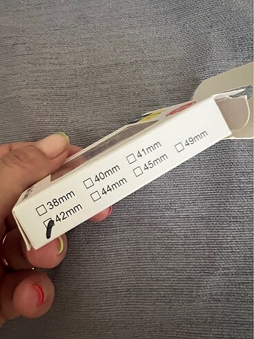  Beden Apple saat 42 mm ekran koruyucu