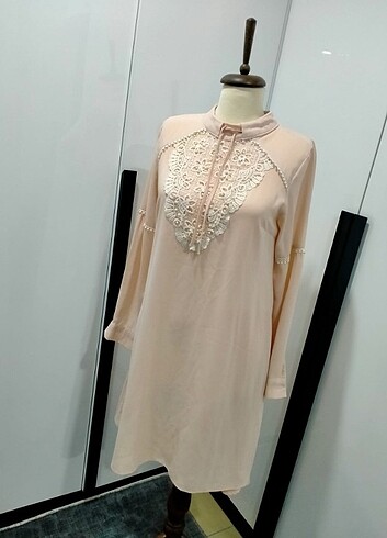 38 beden somon renk tunik