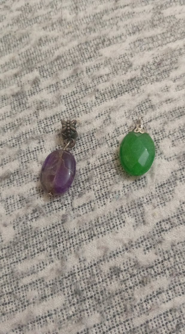 Yeşil Boncuklu Midi Küpe - Görsel 2