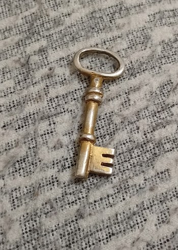 Altın Renk Vintage Anahtarlık - Görsel 2