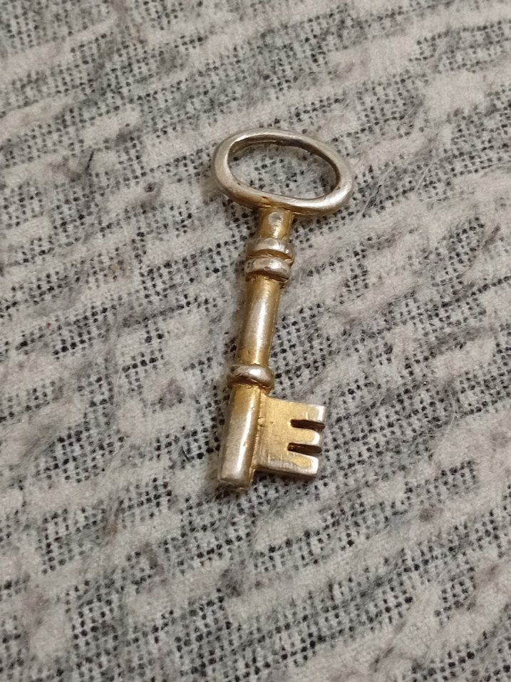 Altın Renk Vintage Anahtarlık - Görsel 2