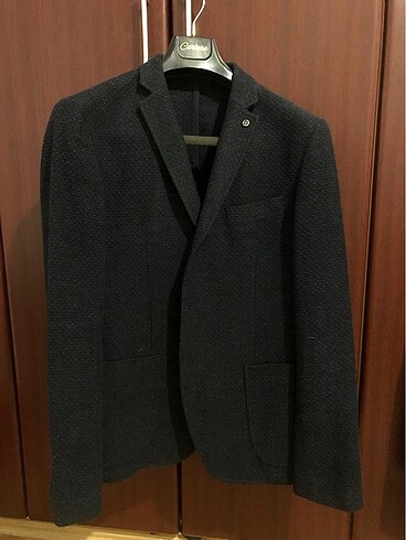 Loft koyu lacivert erkek spor blazer ceket