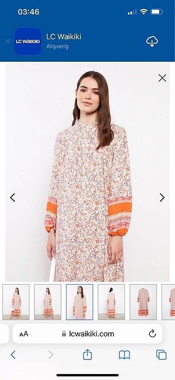 xl Beden LCW elbise modest