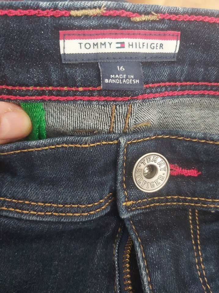 Tommy Hilfiger Lacivert ERKEK ÇOCUK Kot Pantolon - Görsel 2
