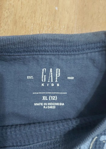 Gri Baskılı Gap Erkek Çocuk Sweatshirt - Görsel 2
