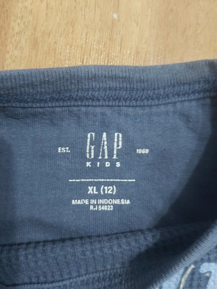 Gri Baskılı Gap Erkek Çocuk Sweatshirt - Görsel 2