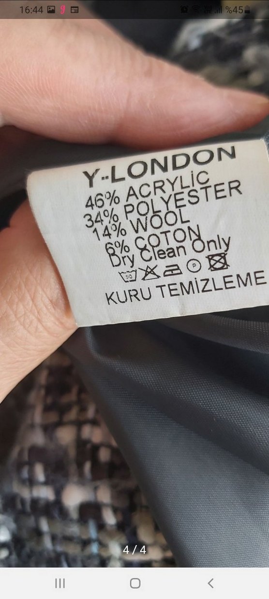 KADIN Y-LONDON L/40 KABAN - Görsel 3