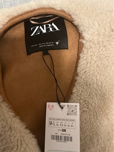m Beden camel Renk zara ceket