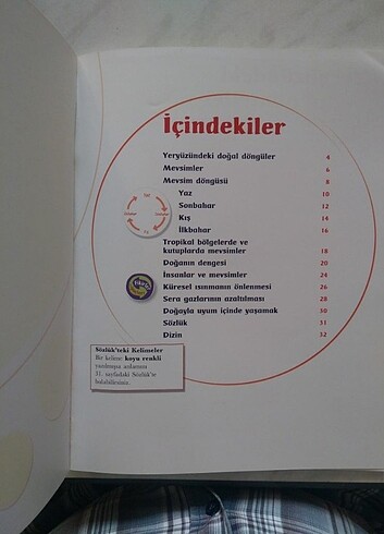 Beden Yeryüzü Döngüleri-Mevsim Döngüsü - TÜBİTAK Yayınları