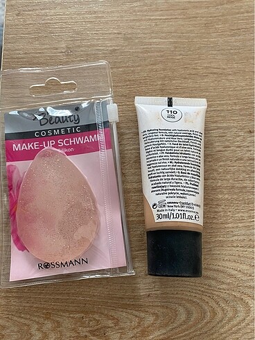 Essence Fondoten ve makyaj süngeri