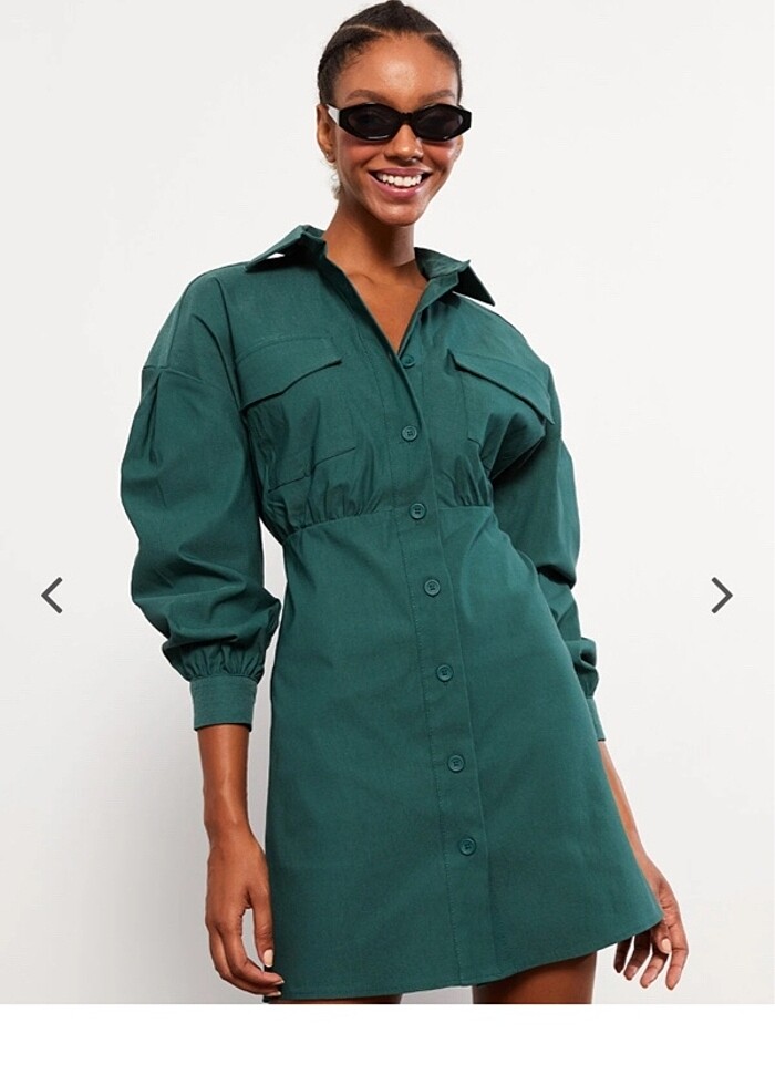 Lcw gömlek elbise - Görsel 4