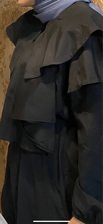 universal Beden siyah Renk Kadın tesettür şık elbise Birgül Bektaş