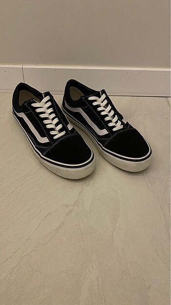 Vans Old Skool Siyah Sneaker (44)