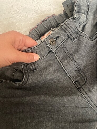 H&M Füme yumuşak kot erkek çocuk şort